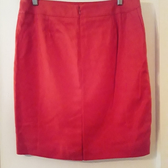Merona Red Pencil Skirt - Picture 4 of 6